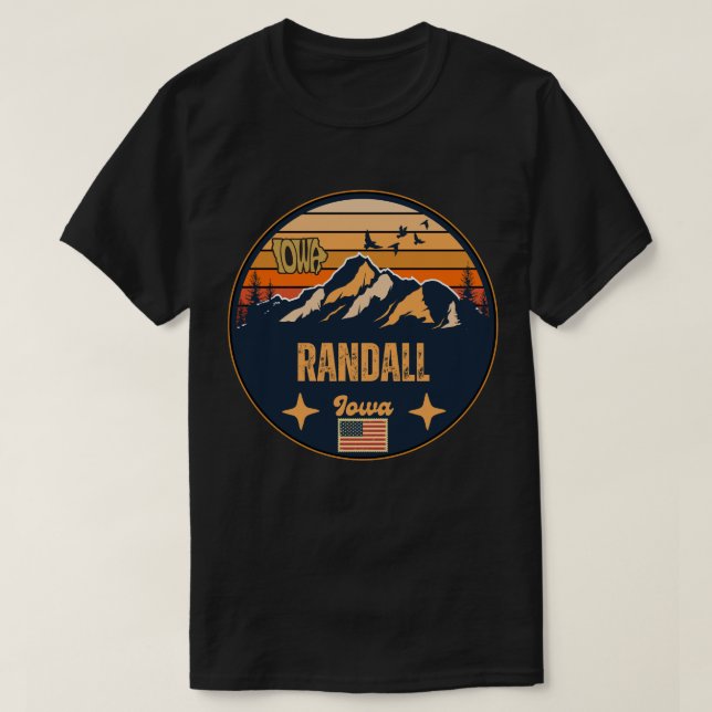 Randall, Iowa T Shirt (Design framsida)