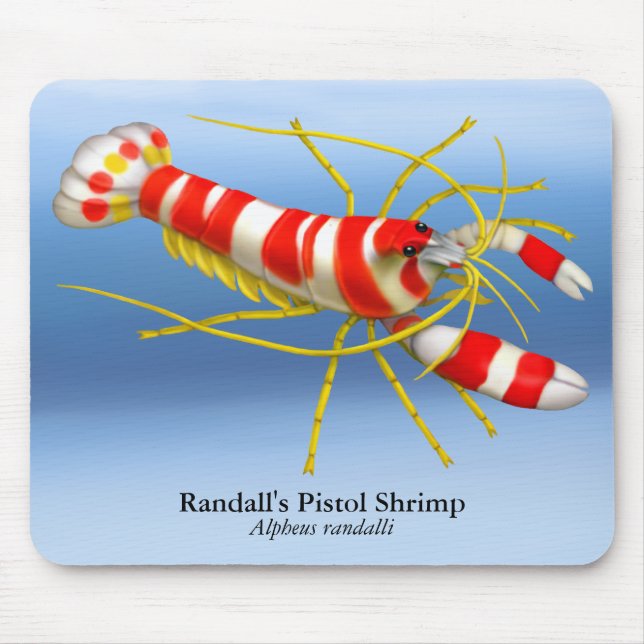 Randalls pistolräka Mousepad Musmatta (Framsidan)