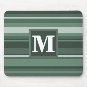 Randar för Monogramvis mangrönt Musmatta