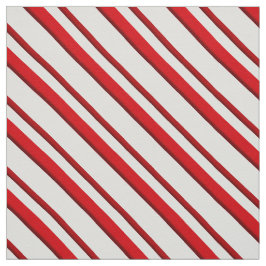 Randar, röd pepparmint & vit för godis tyg