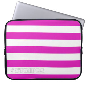 RANDAR som är rosa på någon färg Laptop Sleeve