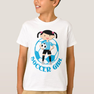 Randar v2 för blått och för vit för boll för tee shirt