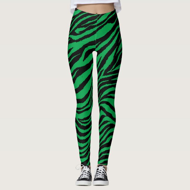 RANDELAKGRÖNT LEGGINGS (Framsida)