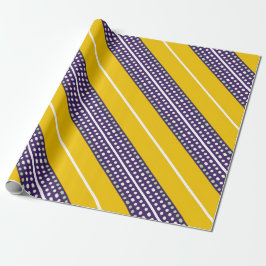 Ränder och prickar presentpapper