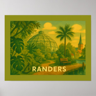 Randers Danmark Kupoler Poster