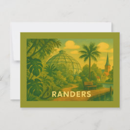 Randers Danmark Kupoler Vykort