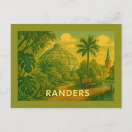 Randers Danmark Kupoler Vykort