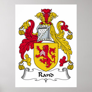 Randfamiljvapensköld Poster