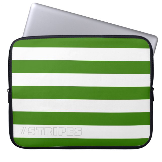 RANDgrönt på någon färg Laptop Sleeve (Framsidan)