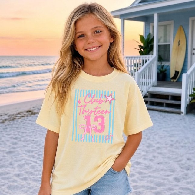 Randig 13-årspresent för tjejer  t shirt (Skapare uppladdad)