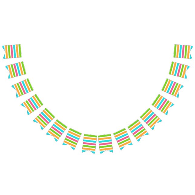 Randig äggfärg vimplar (Alla)