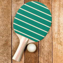 Randig Aqua Beach Breeze Färg Pingisracket