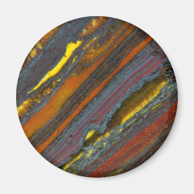 Randig australisk tigeröga magnet (Framsidan)