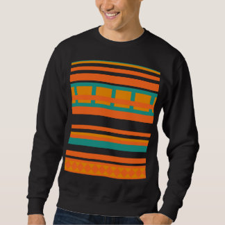 Randig Aztec tröja Sweatshirt