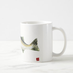 Randig bas kaffemugg