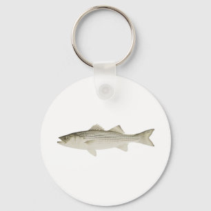 Randig bas- keychain nyckelring