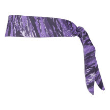 Randig Camo för lilor Head sjal