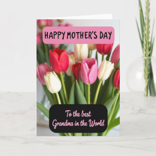 Randig Celebrationsblomma Kort
