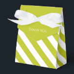 Randig Chartreuse  Presentaskar<br><div class="desc">Söta randiga Chartreuse presentlådor för olika tillfällen.</div>