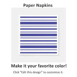 Randig design pappersservett