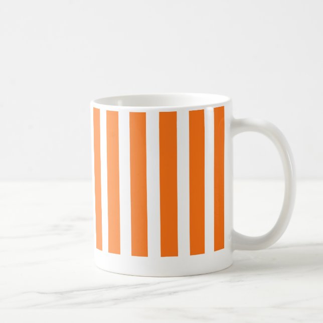 :   randig ljus orange, pumpa, mugg (Höger)