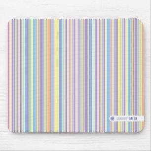 Randig mousepad för pastell musmatta