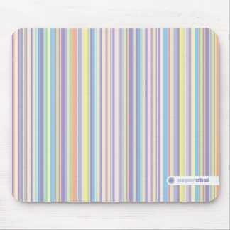 Randig mousepad för pastell musmatta