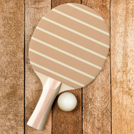 Randig Peach Kiss Färg Pingisracket
