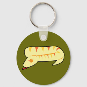 Randig snake nyckelring