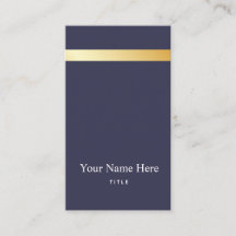 Randig stilfull vertikal visitkort för modernt