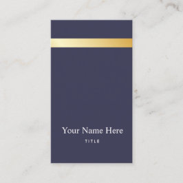 Randig stilfull vertikal visitkort för modernt