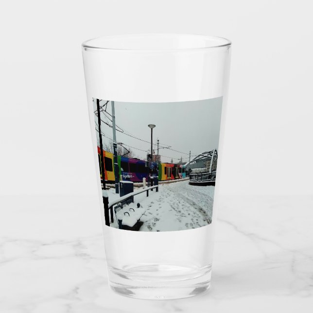 Randig tram glaskopp (Framsida)