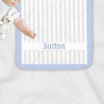 Randig Ultra Soft Children's Namn Blanket