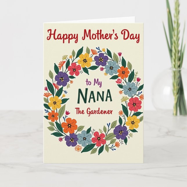 Randiga kärlekskort med blommor kort (Framsida)