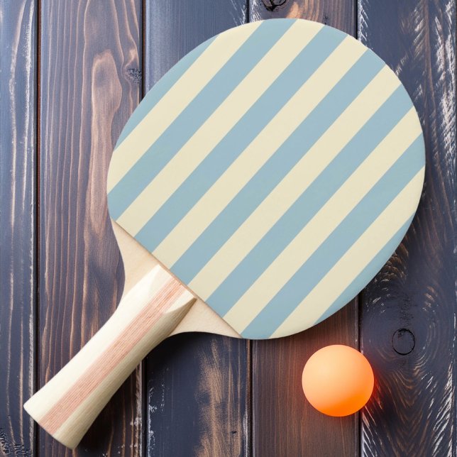 Randigt поло mjuk himmel Färg Pingisracket (Skapare uppladdad)
