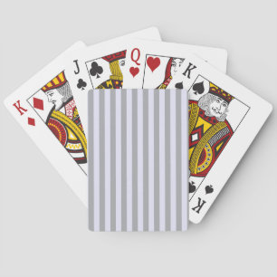 Randigt mönster i grått och lavendel casinokort