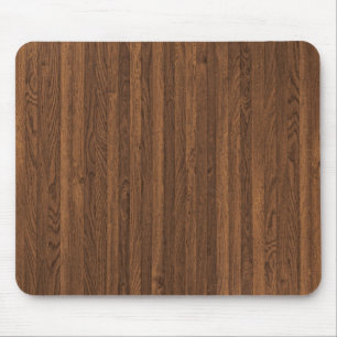 Randigt Wood korn MousePad Musmatta