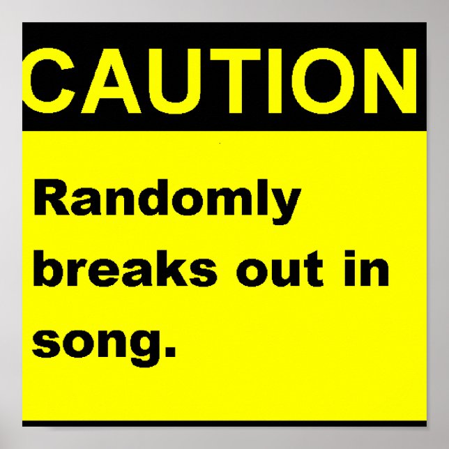 Randmon Sång Poster (Framsidan)