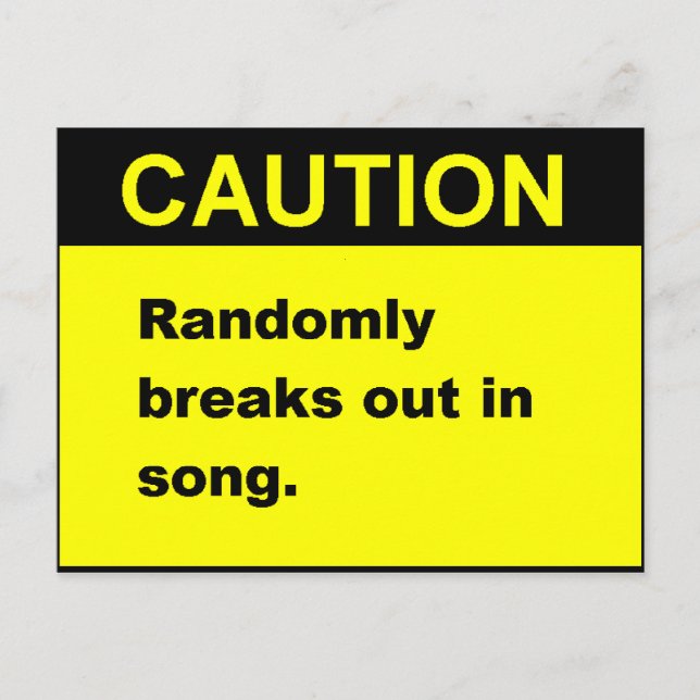 Randmon Sång Vykort (Framsida)