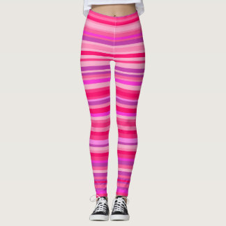 Randmönster för roligt, för lycklig, flickaktigt leggings