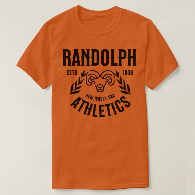 Randolph Athletics 1 T Shirt (Design framsida)