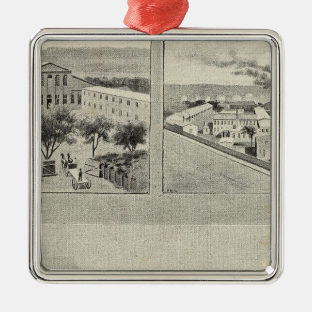 Randolph & Clowes, Waterbury Julgransprydnad Metall (Framsidan)