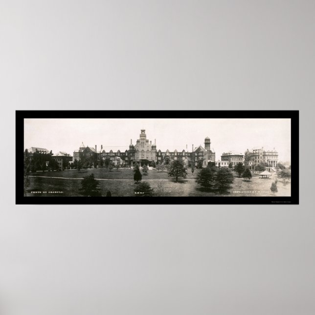 Randolph Macon College Photo 1907 Poster (Framsidan)