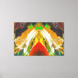 Random Abstract Brushstroke Composition by Lukian Canvastryck