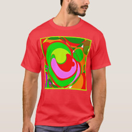 Random Abstrakt Mönster T Shirt