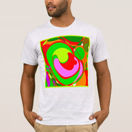 Random Abstrakt Mönster T Shirt