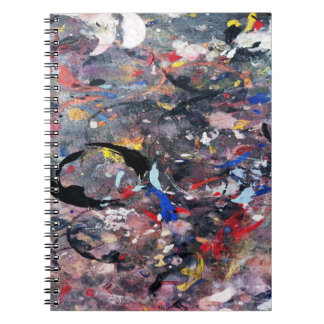 random art anteckningsbok