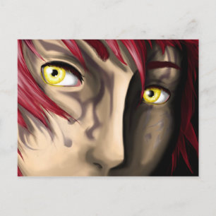 Random Boy in Emo Mode Vykort