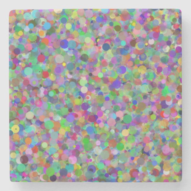 Random Dot Marble Underlägg (Framsidan)