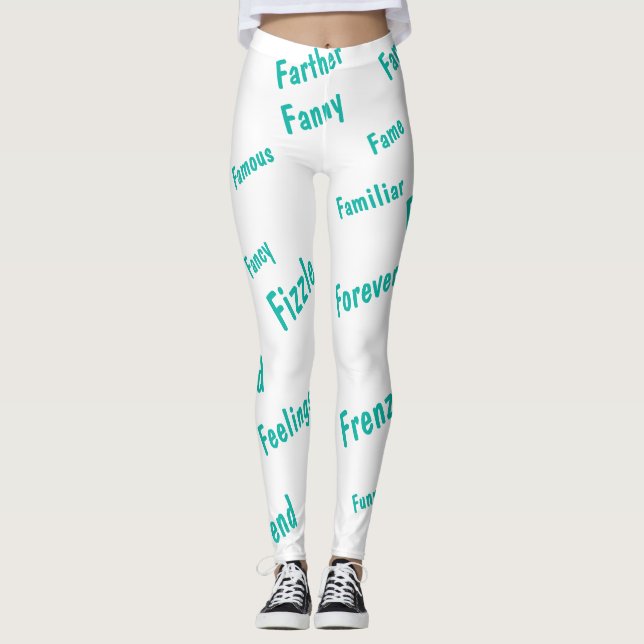 Random F Ord Leggings (Framsida)
